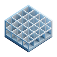 impressive unforgettable Isometric grid, crisp edges, clean lines. Minimal perspective drawing with Scalable Design. png