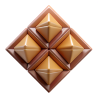 impressive creative Symmetrical arrangement of triangles and squares. Flat color, with Scalable Design. flawless png
