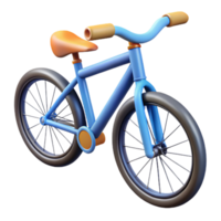 cativante notável peso único acidente vascular encefálico representando uma bicicleta. fresco arestas, plano cor, com escalável Projeto. png