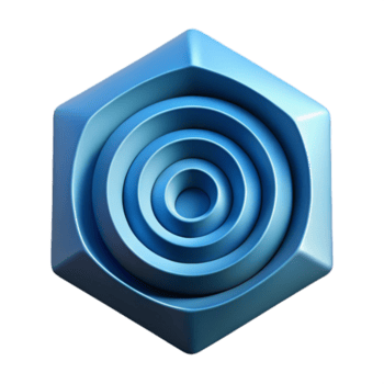 glorioso excepcional geométrico logotipo do uma espiral. limpar \ limpo linhas, mínimo projeto, fresco arestas com escalável Projeto. png