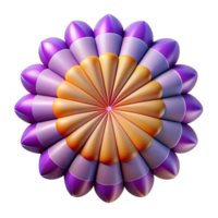calm serene Scalable, symmetrical flower pattern, minimal design, flat color with Scalable Design. precision png