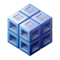celebrated nordic Isometric cube pattern, D effect, clean lines with Scalable Design. professional png