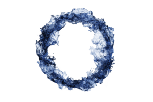 A This features circular abstract design with textured, cloud like appearance in shades of blue and white, creating dynamic and artistic visual effect. abstract design png