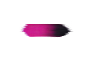 A vibrant pink brushstroke with textured appearance is set against transparent background, creating dynamic and artistic effect. bold color and abstract form evoke creativity and energy png
