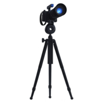 professional camera mounted on sturdy tripod, ready for capturing stunning images with precision and stability. setup is ideal for photography enthusiasts and professionals alike png