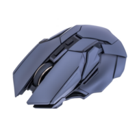 sleek, futuristic wireless gaming mouse with ergonomic design and multiple programmable buttons, perfect for enhancing gaming performance and comfort png