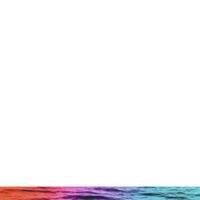 uma vibrante gradiente do cores transições suavemente através inferior do imagem, semelhante a colorida oceano onda contra rígido transparência fundo. vívido matizes alcance a partir de Rosa para azul, criando impressionante png