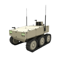six wheeled autonomous robotic vehicle with antennas and headlights, designed for rugged terrain and remote operations. vehicle is equipped with advanced technology for exploration png