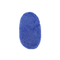 blue fingerprint transparency background showcases intricate patterns and unique swirls, symbolizing identity and security. vibrant color contrasts sharply with dark backdrop, emphasizing png