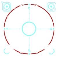 This features symmetrical, abstract design with circular and geometric elements, creating futuristic and mechanical appearance. central circle is surrounded by larger circle, intersected by lines png