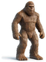 Massive, hairy creature, a depiction of Sasquatch. png