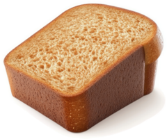 Close-up image of a slice of toasted whole-wheat bread. png
