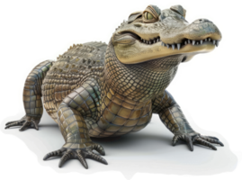 A large alligator with a curious expression. png