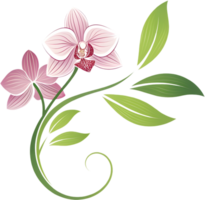 Spring-inspired logo with colorful floral elements design. . png