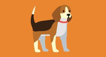 illustration of a dog with brown, black, and white fur, showcasing a mixed breed with distinctive color patterns, symbolizing loyalty, playfulness, and companionship vector