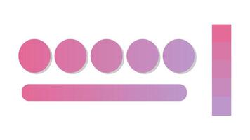 Abstract gradient background with Hot Pink and Lilac color palette. Abstract illustration with gradient blur design. Blurred colored abstract background. Colorful gradient illustration vector