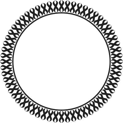 Stylized Rope Emblem with Repeating Loops