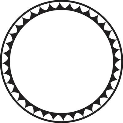 Abstract Frame Concentric Pattern