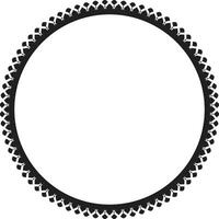 Grunge texture outline frame with an old-world charm. vector