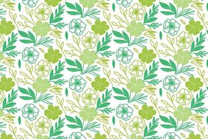 Continuous floral pattern in line art sketch style for trendy fashion textiles pillow printing and home packaging fabrics vector
