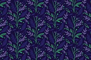 flowing ornamental line floral pattern tailored for use in surface textile printing gift wraps women apparel and creative tabletop styles vector