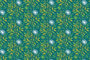 romantic line floral pattern featuring soft flower outlines made for printed fabric apparel design table covers and accessories vector