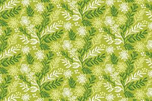 Outline floral pattern in one line art featuring roses and leaves suitable for fabric printing wrapping use and contemporary textile designs vector