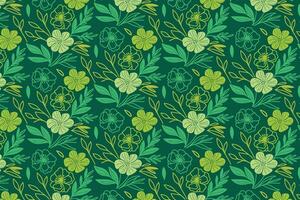 Abstract flower and leaf sketch pattern in a continuous line style suitable for trendy fashion print kitchen textiles and pillowcases vector