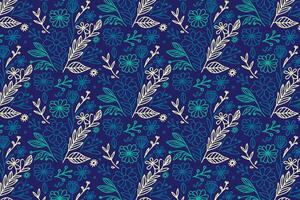 Continuous rose and leaf sketch pattern in minimalist line art style perfect for women wear textile projects and pillowcase printing vector