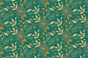 outline cotton flower pattern in layout with modern simplicity for women fashion textile wrapping and pillow fabric design vector