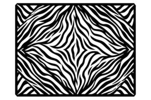 Abstract Zebra Pattern Design for Print or Digital Media vector