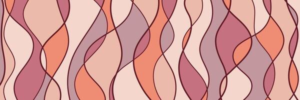 Geometric shapes banner frame background vector