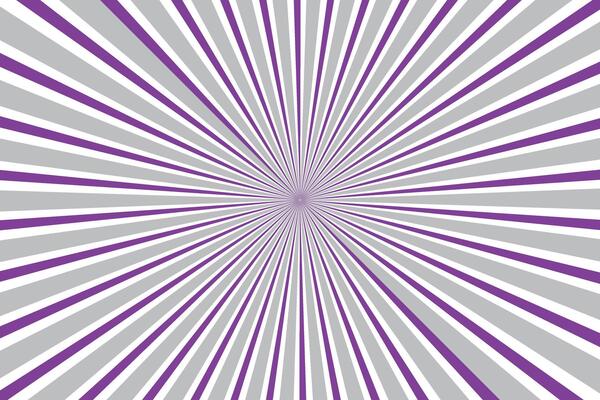 simple abstract grey violet color creative geometric sunburst line pattern a white background with a star that can be used as a background or texture purple and gray radial stripes background