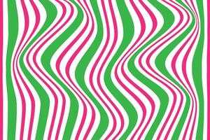 simple abstract green pink color wavy vertical line pattern wavy striped abstract pattern in green, pink, and white vector