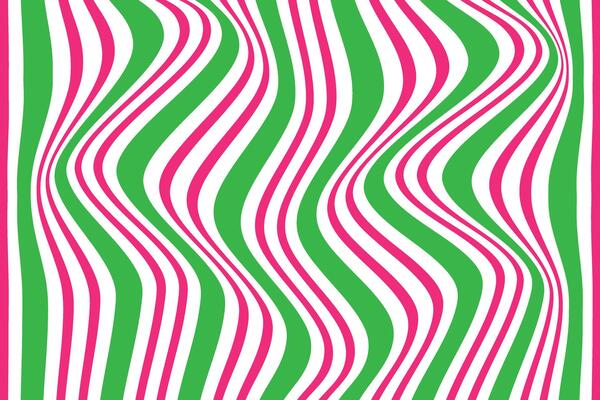 simple abstract green pink color wavy vertical line pattern wavy striped abstract pattern in green, pink, and white