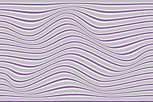 simple abstract grey violet color horizontal wavy line pattern wavy lines illusion a graphic design in purple and gray vector
