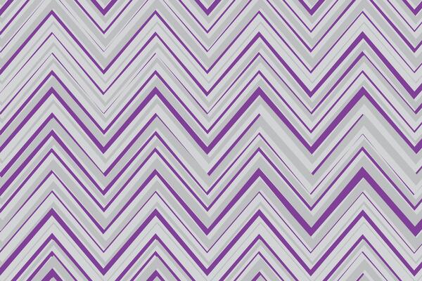 simple abstract grey violet color creative geometric thin to thick zig zag line pattern