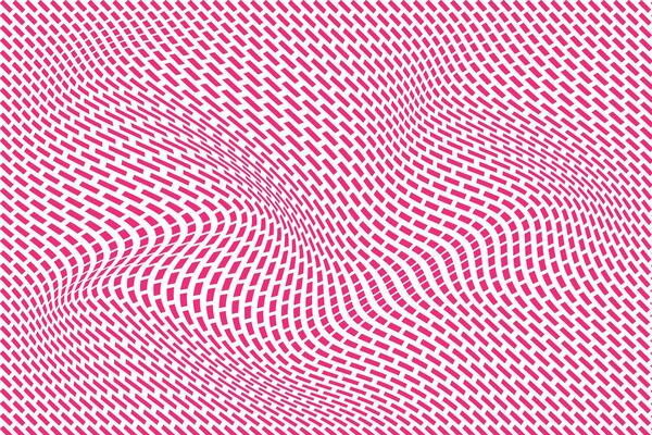 simple abstract hot pink color creative geometric small short diagonal line wavy distort pattern that can be used as a background or texture abstract red geometric pattern with wavy lines