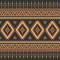 Abstract seamless ethnic pattern. vector
