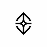 A clean and modern leaf-shaped BE letter logo. vector