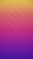 Vibrant color gradient background in warm color tones with a repeating pattern of diagonal stripes. This colorful vertical abstract background is full HD and a loop. video