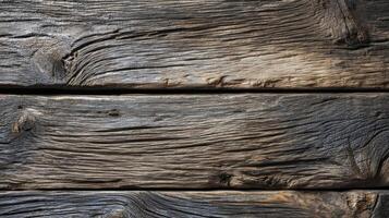 Rustic Wooden Planks Texture with Distressed Surface for Background Use photo