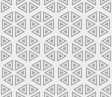 Seamless geometric triangle pattern. Minimalist gray abstract background vector