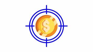 Targeting Financial Goals, A Visual Representation of Focused Financial Strategies and Achievement of Monetary Objectives video