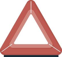 Red Warning Triangle vector