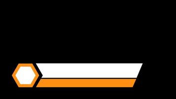 lower third animation, lower third animation in alpha channel, lower third design video