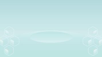 Light Teal Simple Modern Background vector
