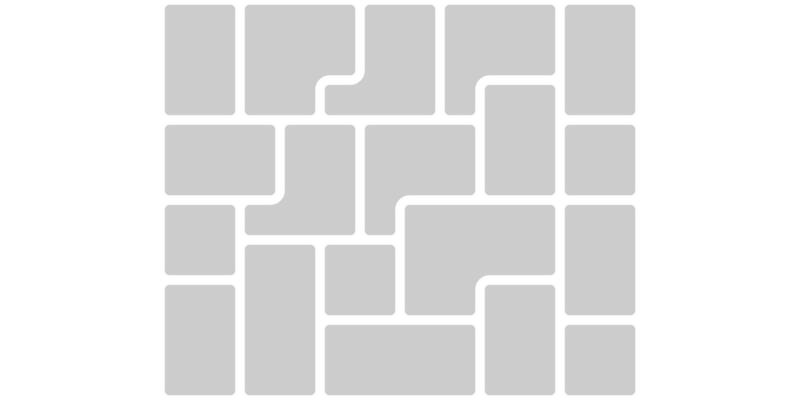 Collage image frame grid template. Rectangle card graph showcase layout. User dashboard mockup bento design. Advertisement material photo mockup pattern. Blank square business data bar column.
