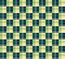 Gingham Checkered Pattern. Textile design of textured plaid. Checkered fabric pattern swatch for print, tartan, gift wrap, textiles, checkered background for tablecloth. Stripes crossed cloth texture vector