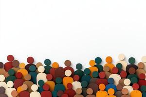 Diverse Group of People Representing Inclusion in a Connected Business Network photo
